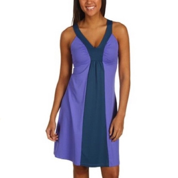 Patagonia Dresses & Skirts - Patagonia Purple and Teal Midi Dress